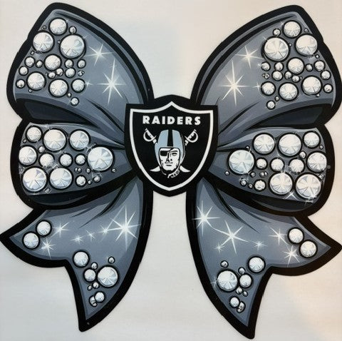 Raiders Bling Bow