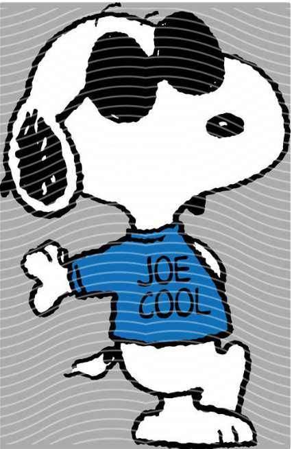 Joe Cool Snoopy DTF Transfer