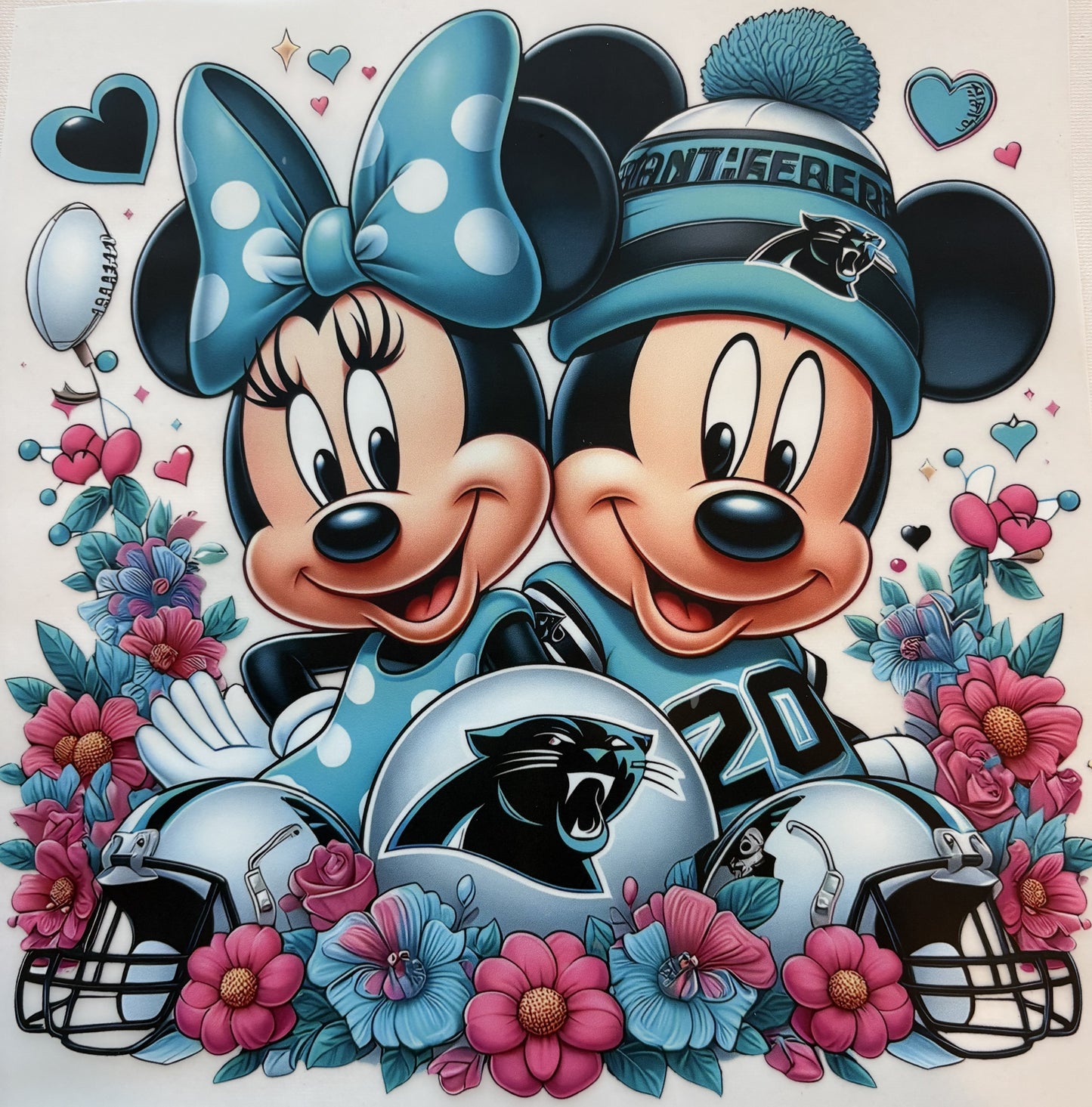 Mickey & Minnie Panthers Love