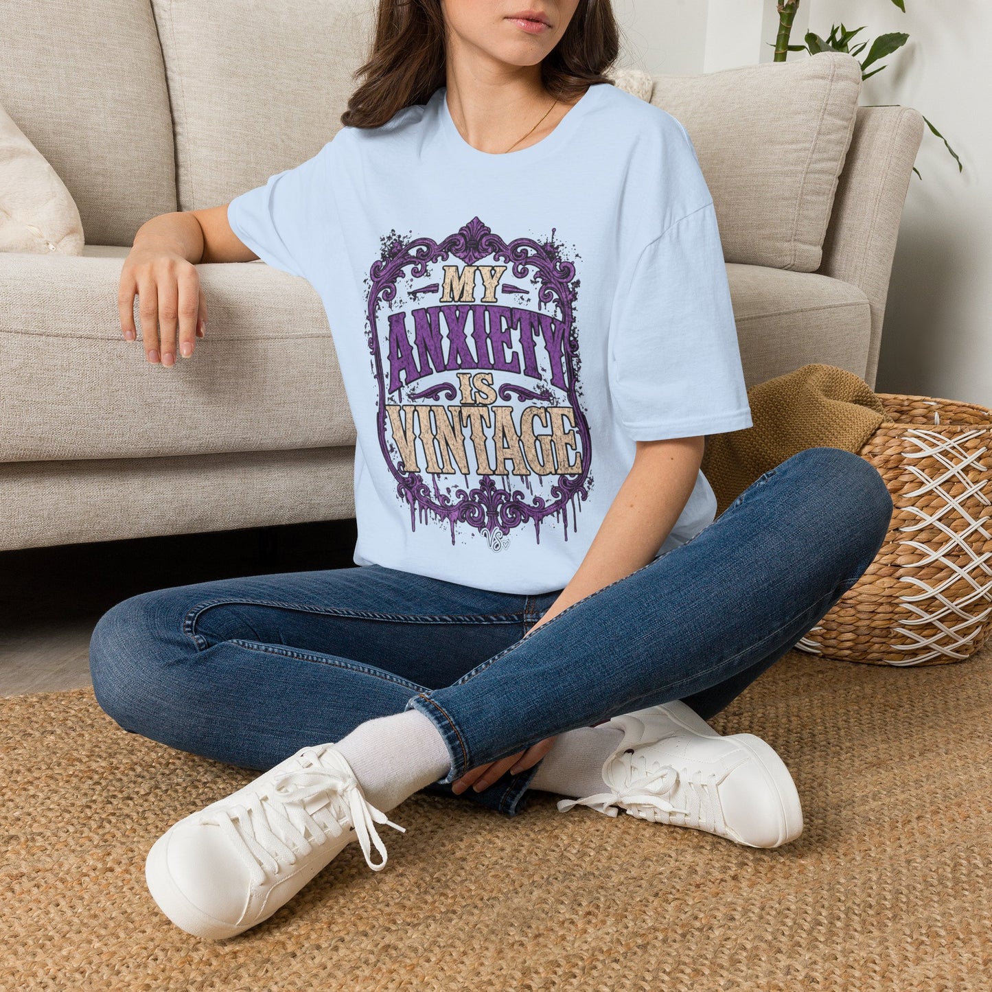 My Anxiety Is Vintage T-Shirt