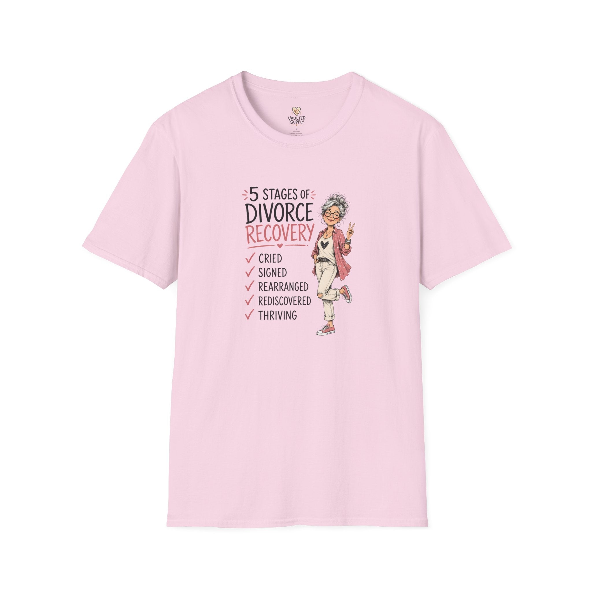 5 Stages of Divorce T-Shirt