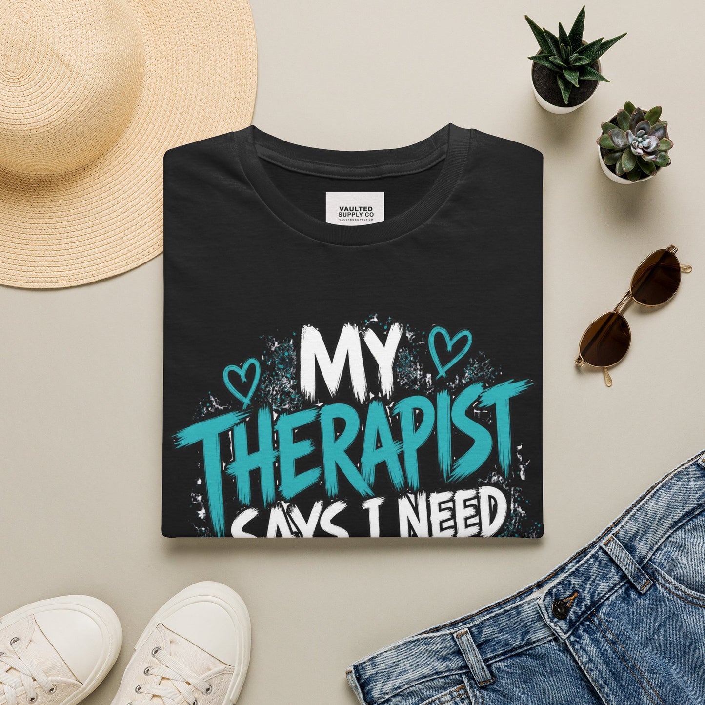 Therapist Says I Need Boundaries T-Shirt
