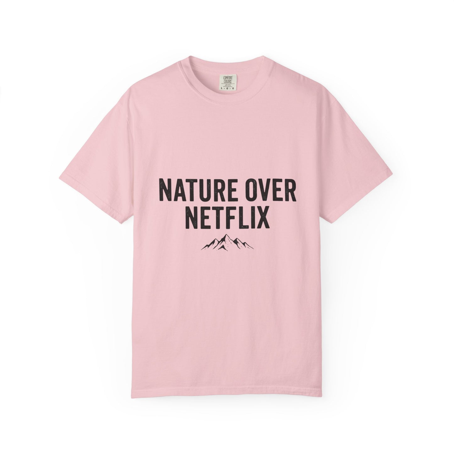 Nature Over Netflix T-Shirt — Soft Vintage Tee