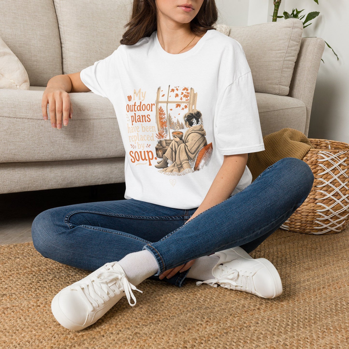 Cozy Fall Tee — "My Outdoor Plans Have Been Replaced By Soup"