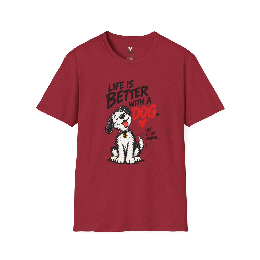 Better With Dogs T-Shirt