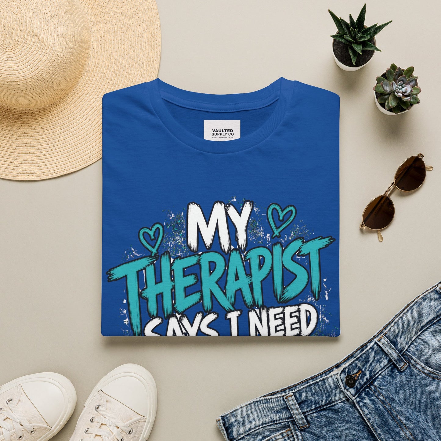Therapist Says I Need Boundaries T-Shirt