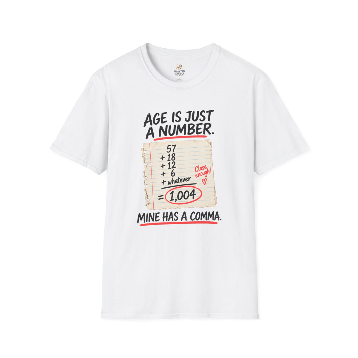 Comma Birthday T-Shirt