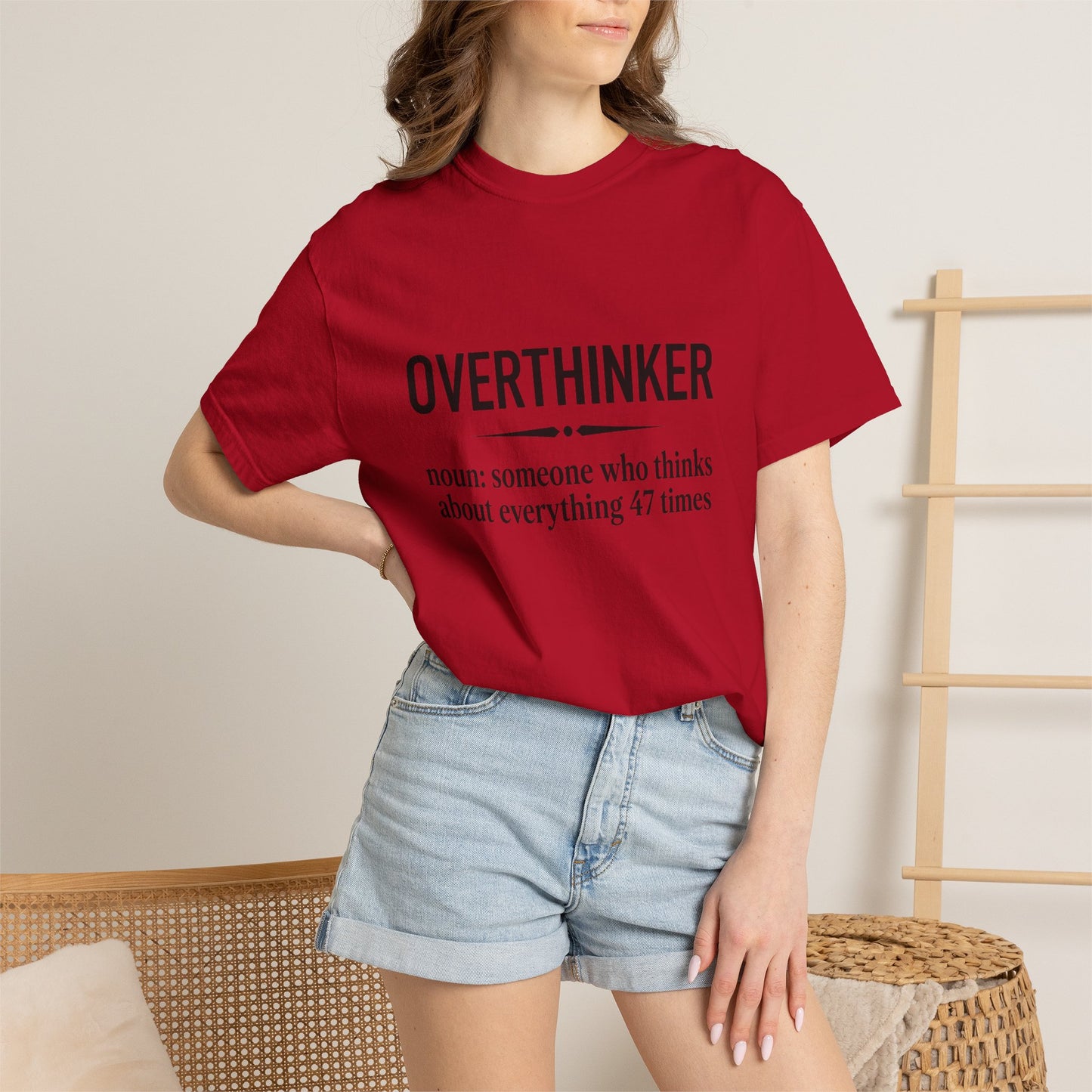 OverThinker T-Shirt — Soft Vintage Tee