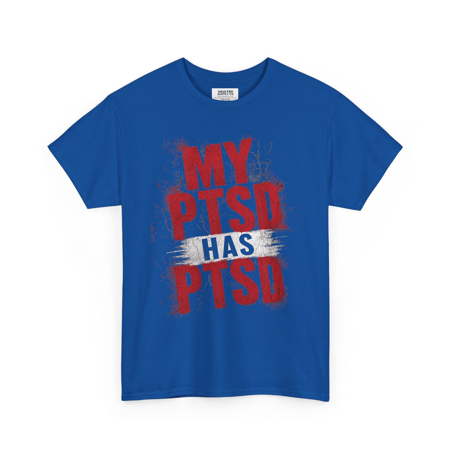 PTSD Awareness T-Shirt – “My PTSD Has PTSD” Graphic Tee