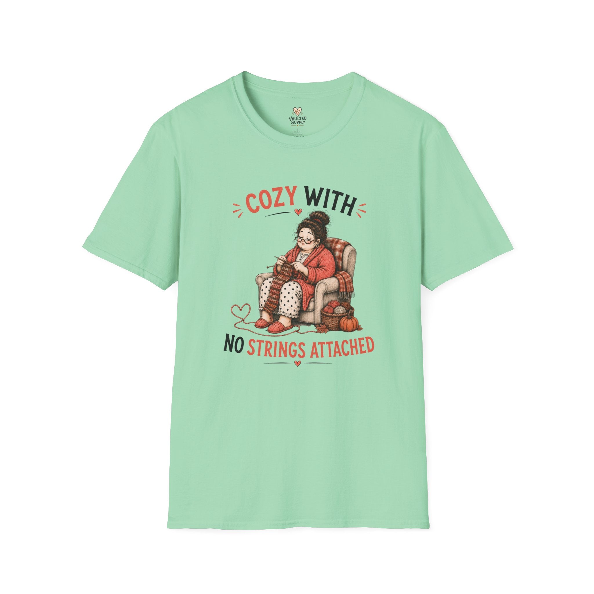 Cozy with No Strings Attached T-Shirt