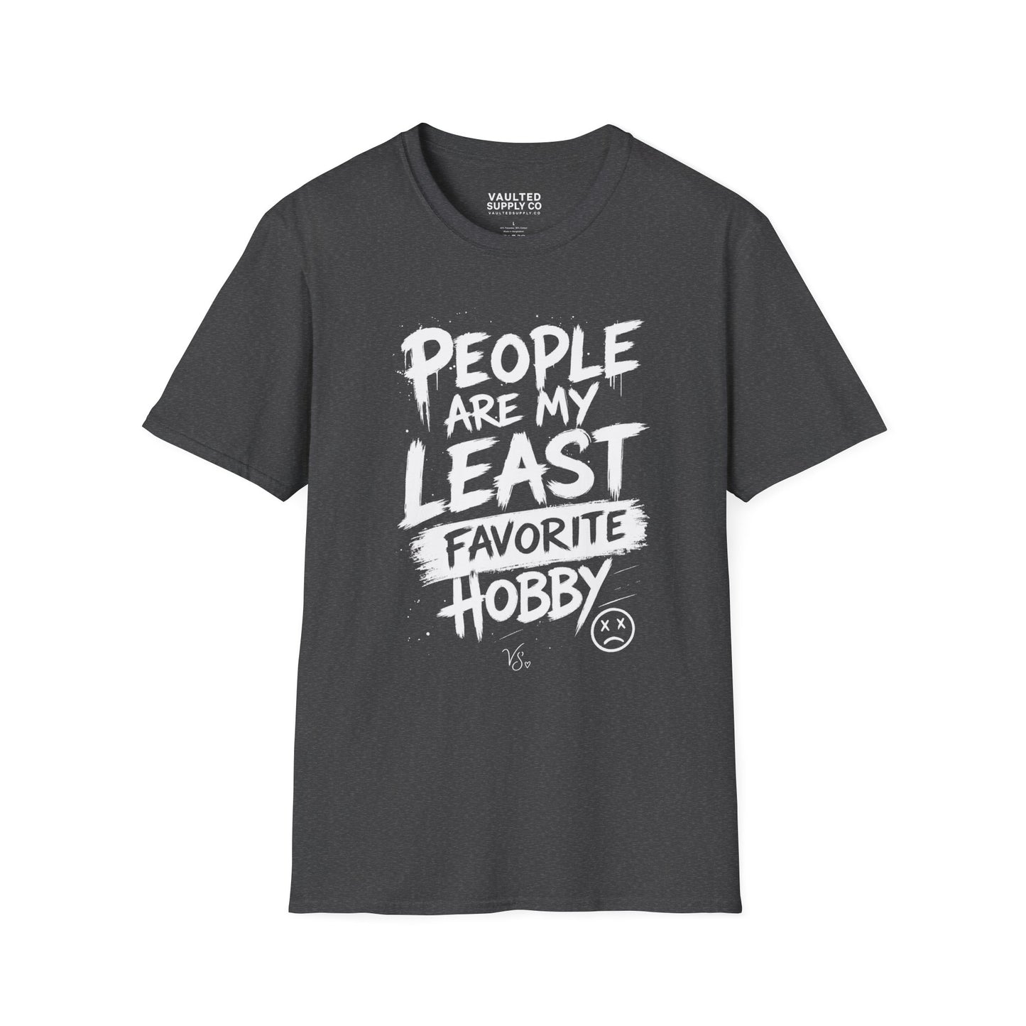 People Are My Least Favorite Hobby T-Shirt — Funny Anti-Social Graphic Tee