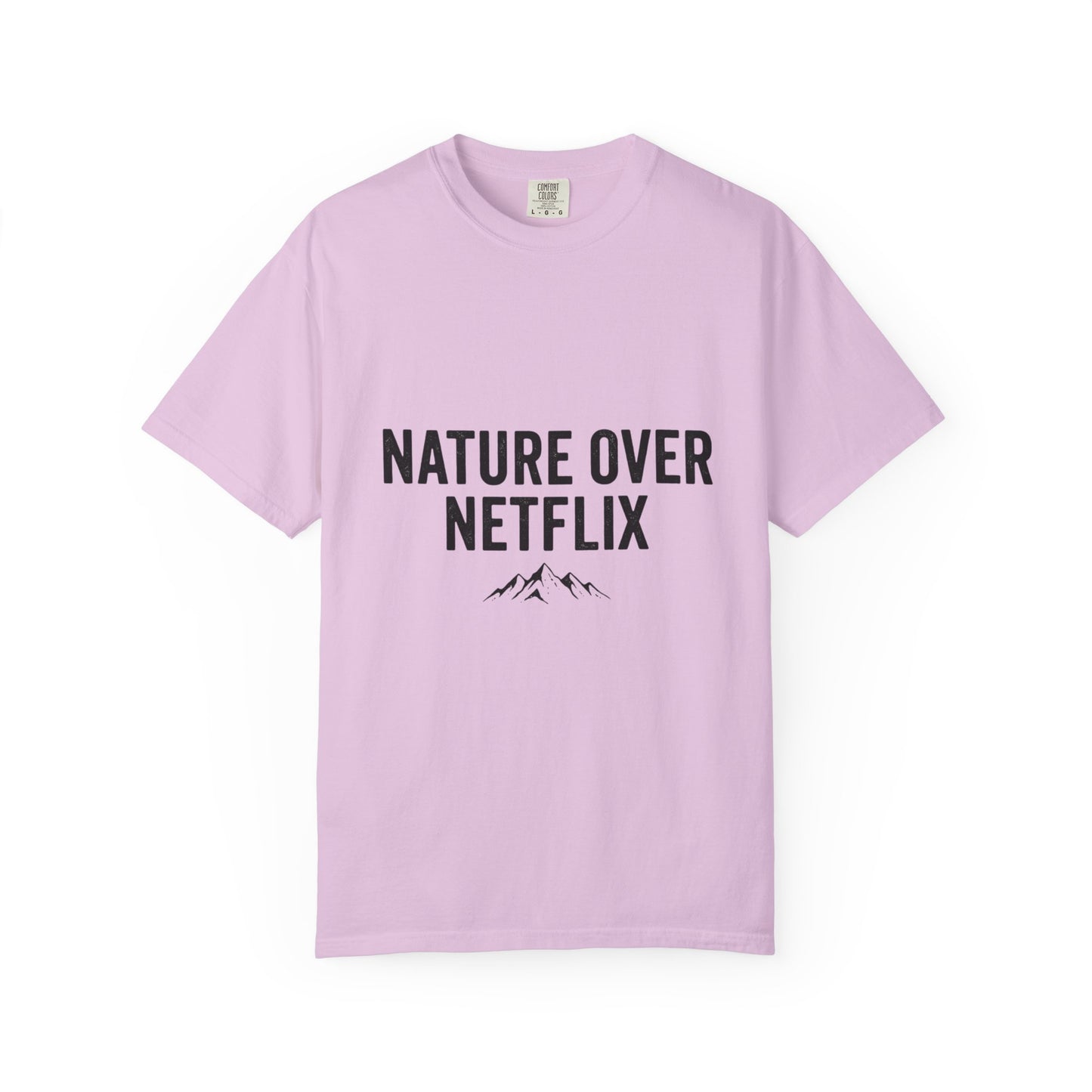 Nature Over Netflix T-Shirt — Soft Vintage Tee