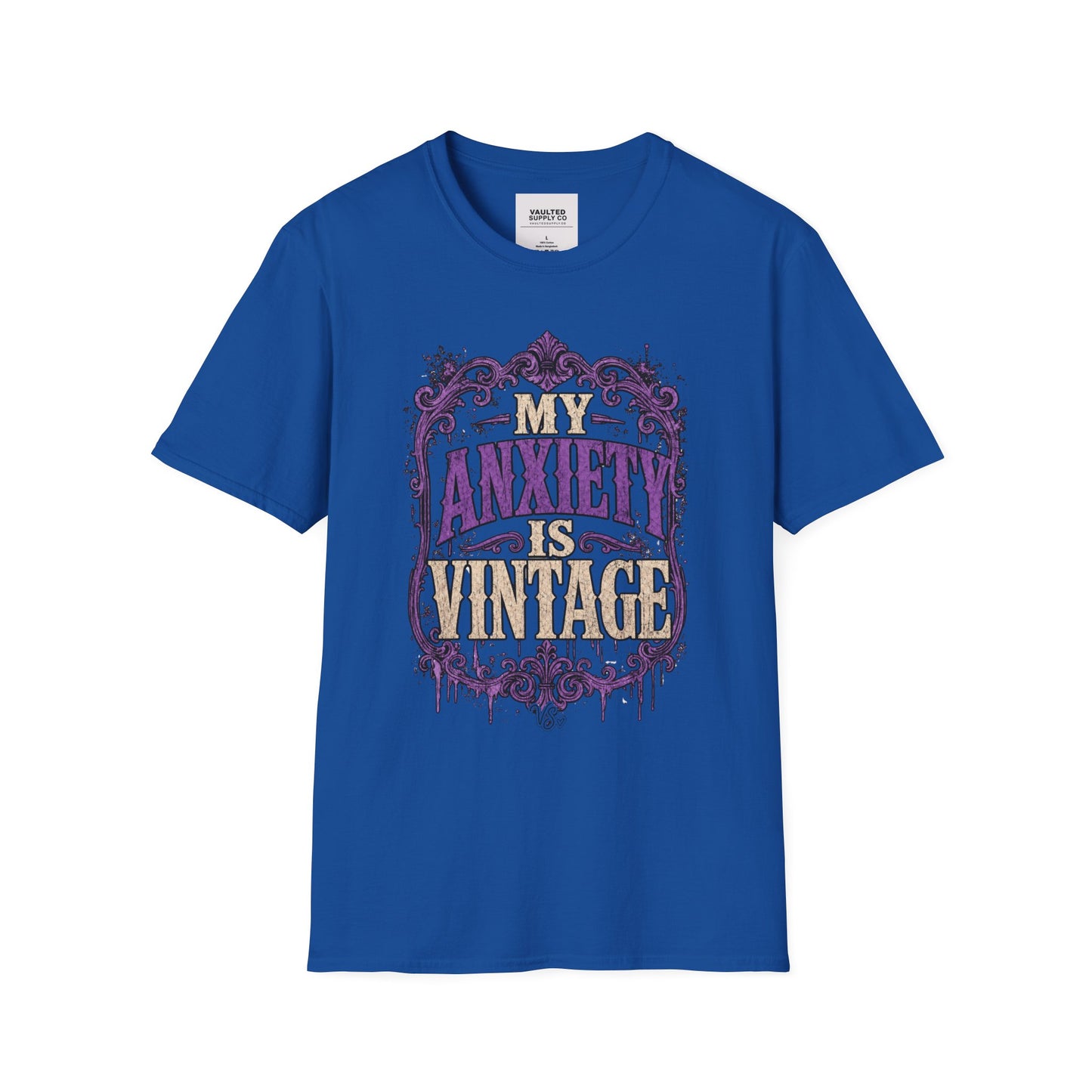 My Anxiety Is Vintage T-Shirt