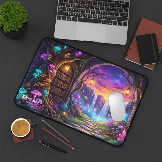 Mystic Woodland Sanctuary Desk Mat