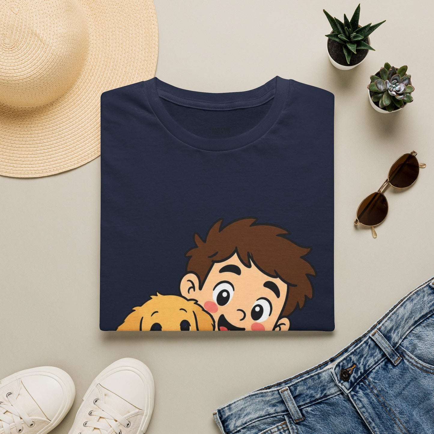 I'm With Cat Lady T-Shirt — Cute Cartoon Pet Lover Tee