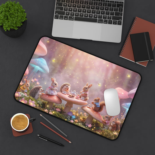 Magical Mushroom Forest Desk Mat