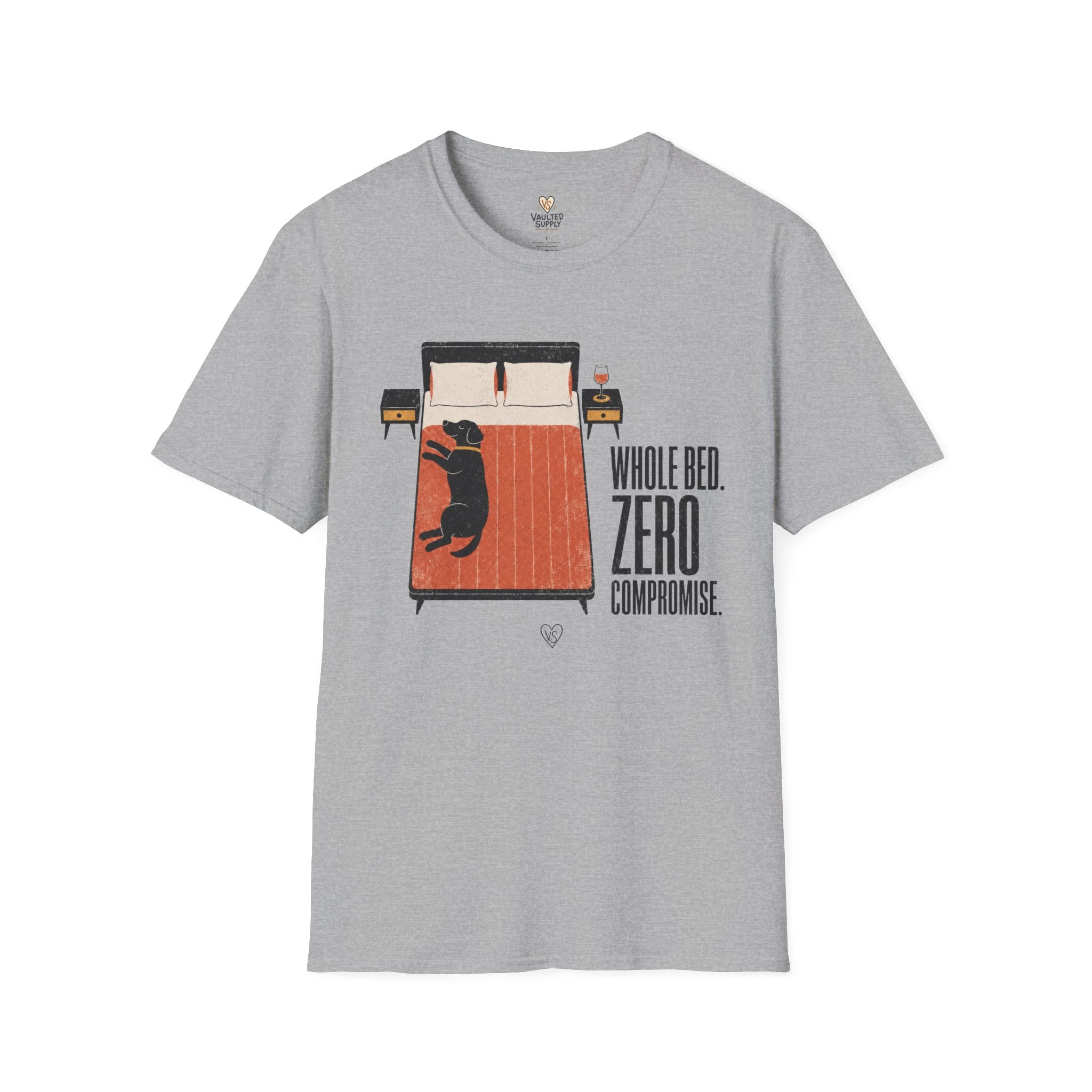 Whole Bed. Zero Compromise T-Shirt
