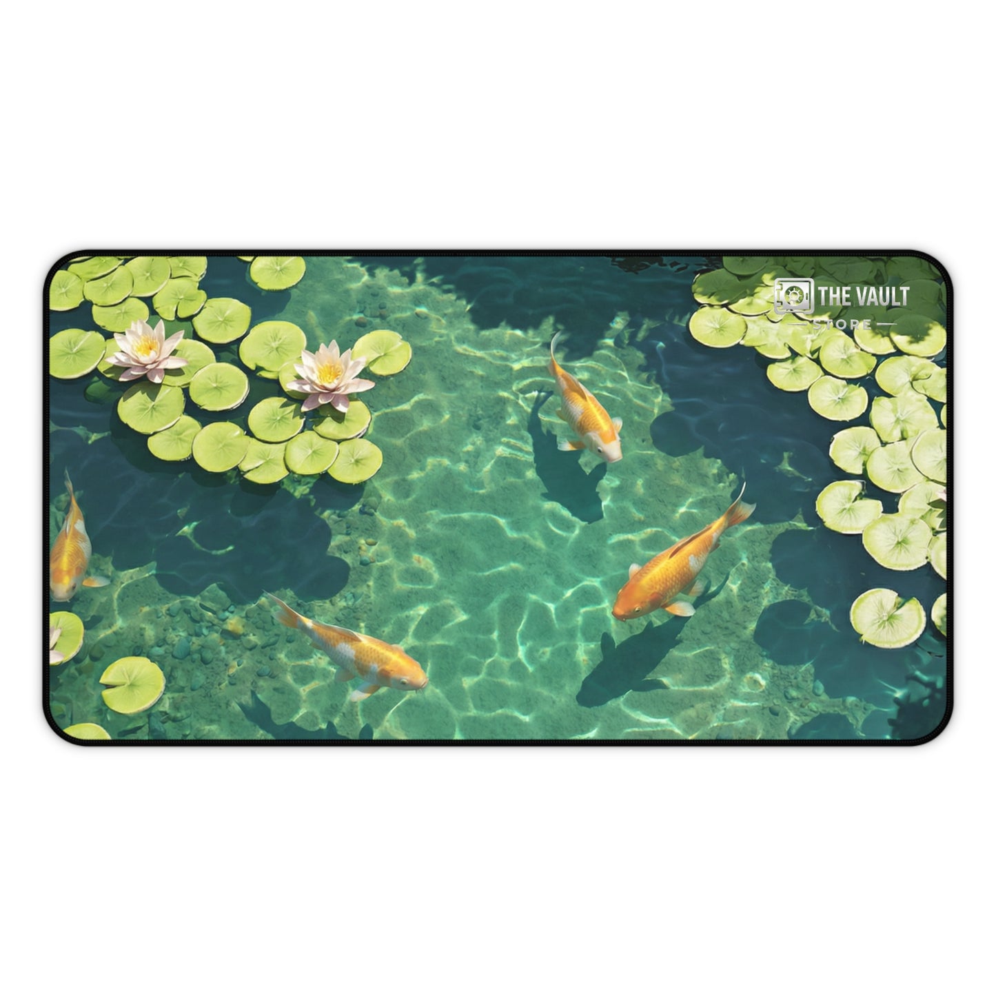 Goldfish Garden Pond Desk Mat