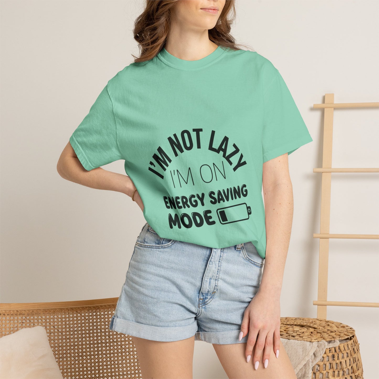 Funny "I'm Not Lazy I'm On Energy Saving Mode T-Shirt