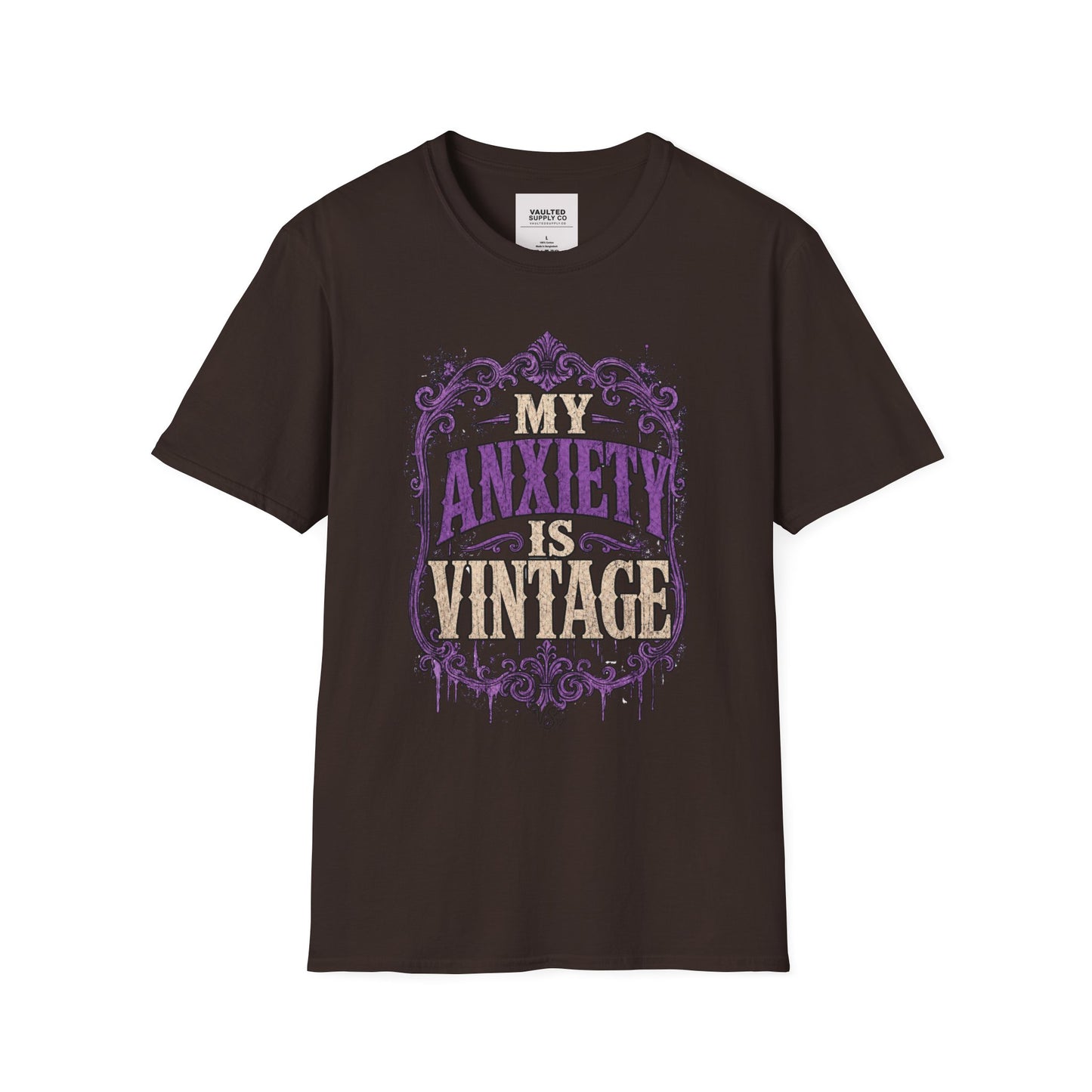 My Anxiety Is Vintage T-Shirt