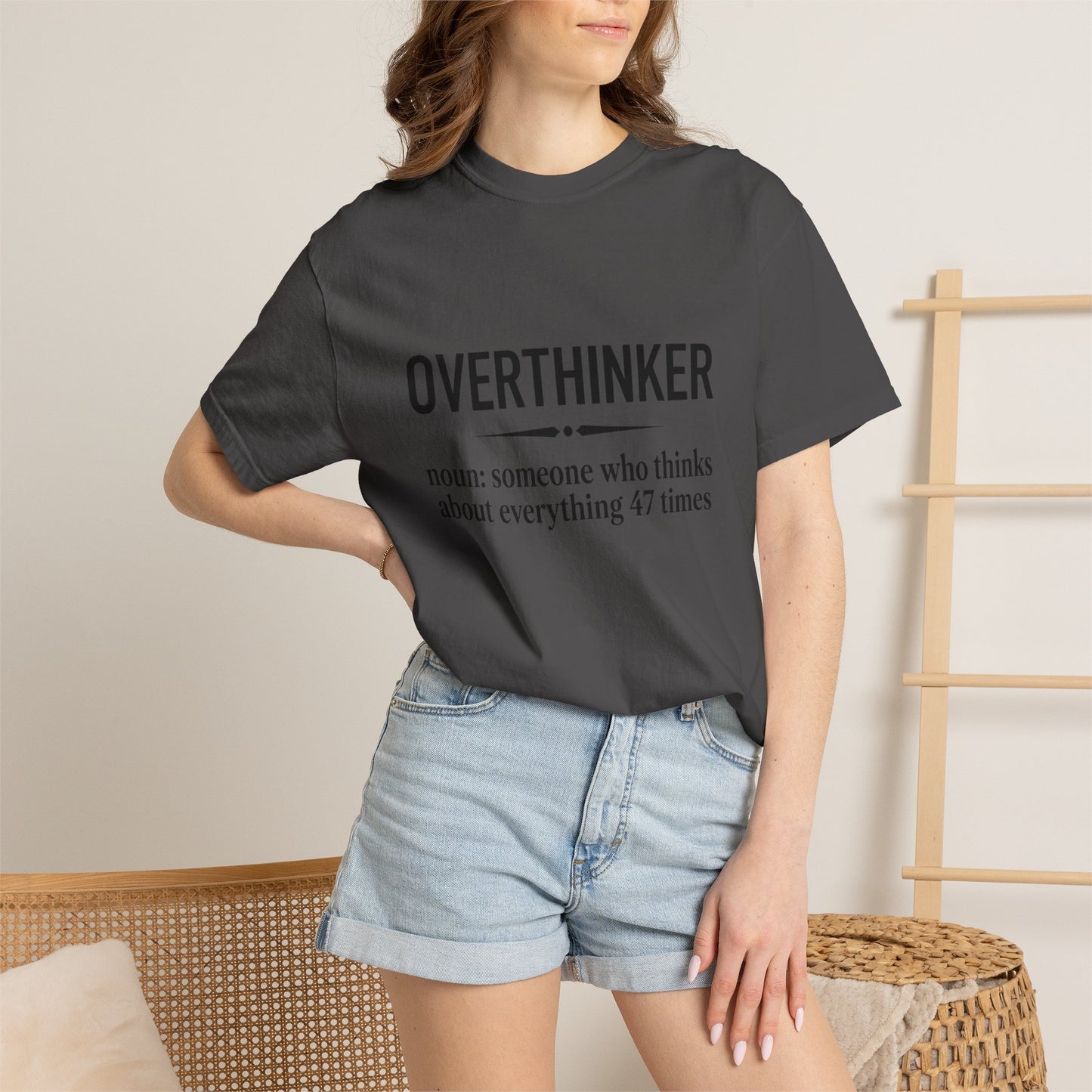 OverThinker T-Shirt — Soft Vintage Tee