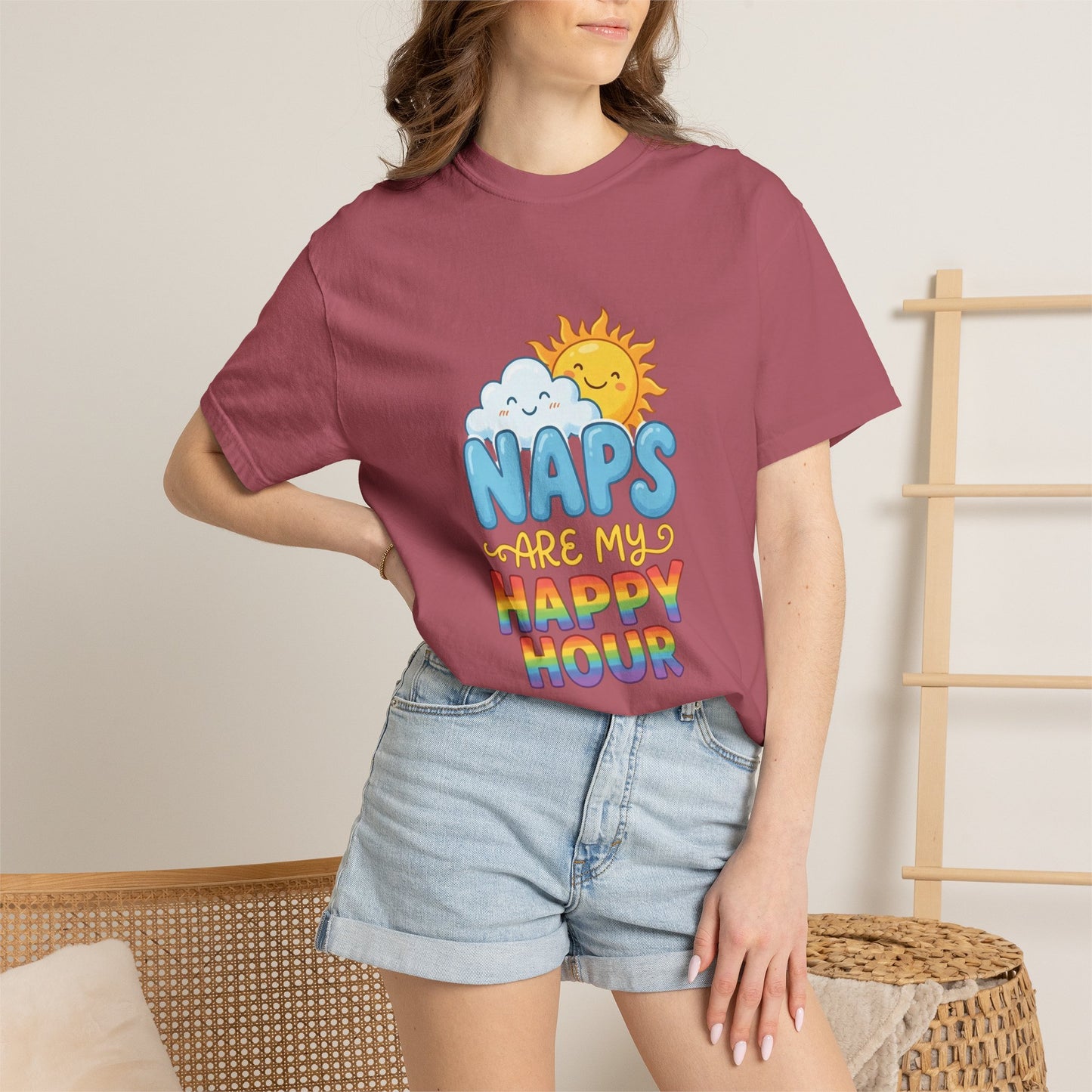 Naps are My Happy Hour T-Shirt