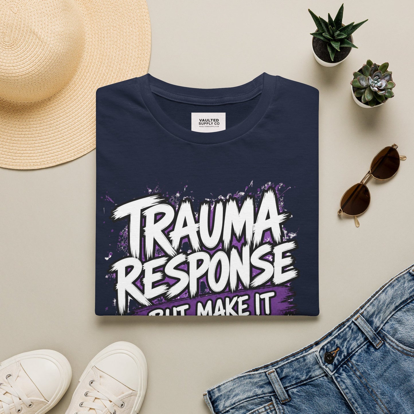 Trauma Response But Make It Fashion T-Shirt