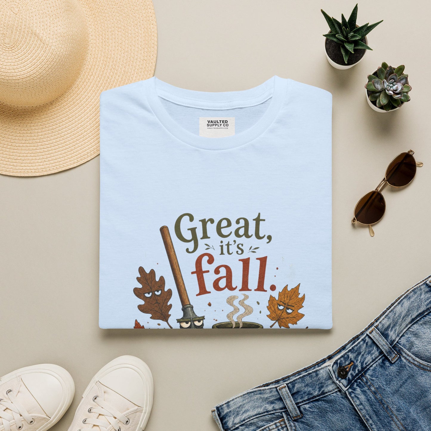 Great it's Fall More Chores Less Sweet Softstyle T-Shirt