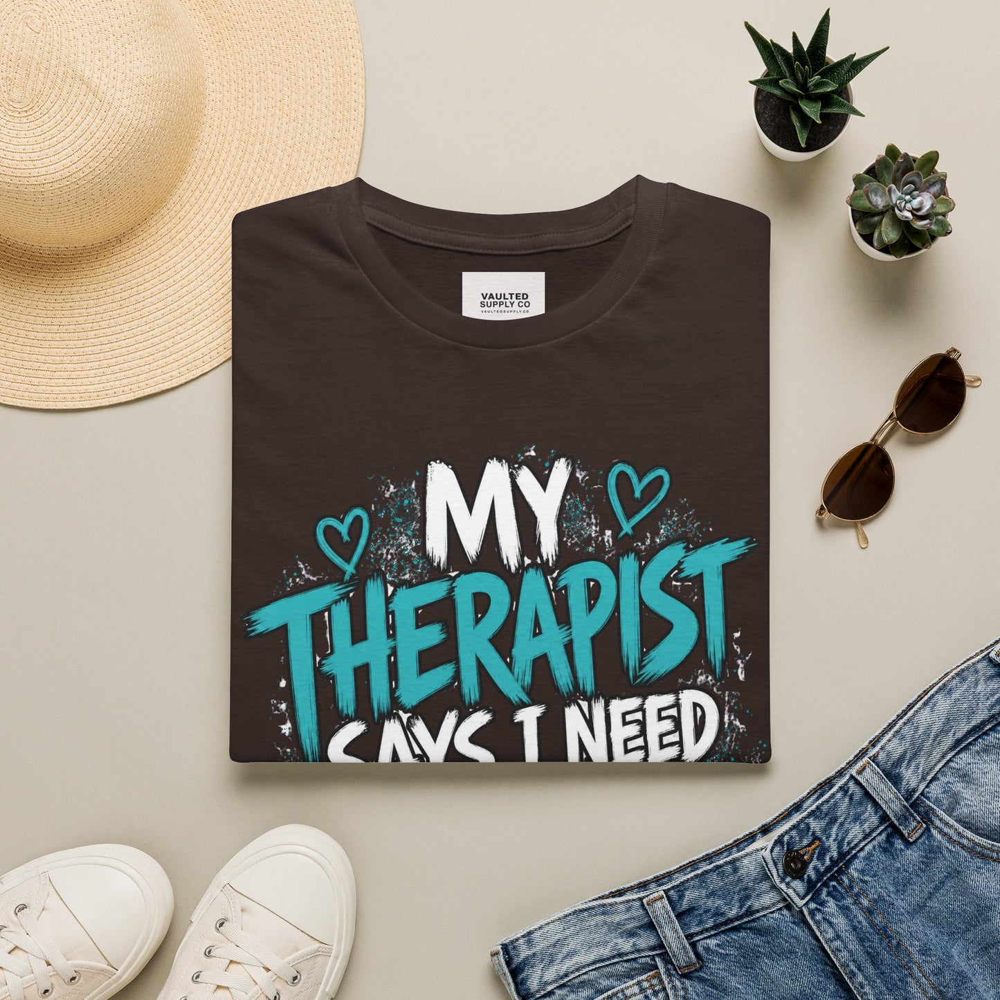 Therapist Says I Need Boundaries T-Shirt