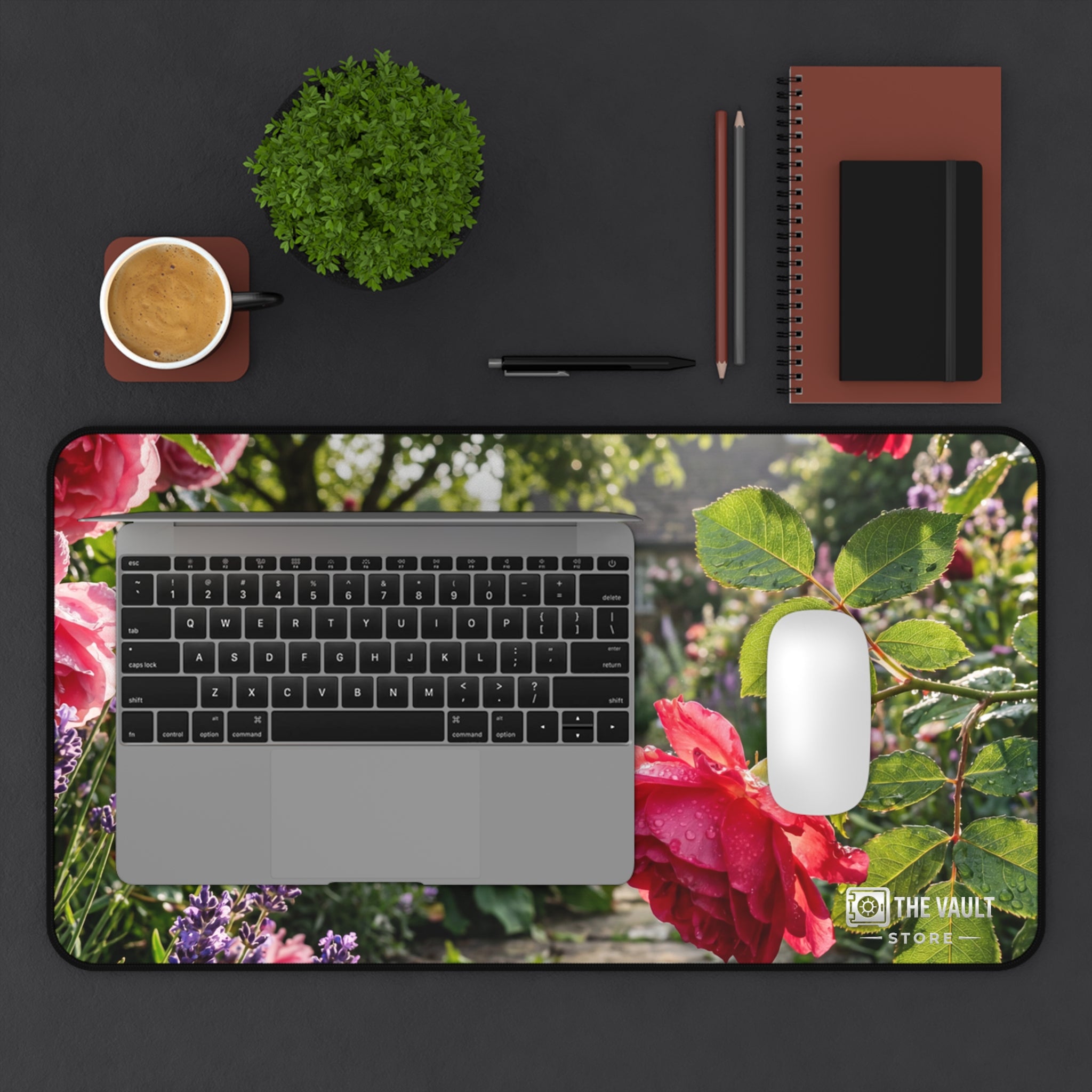 A Rose is a Rose Desk Mat