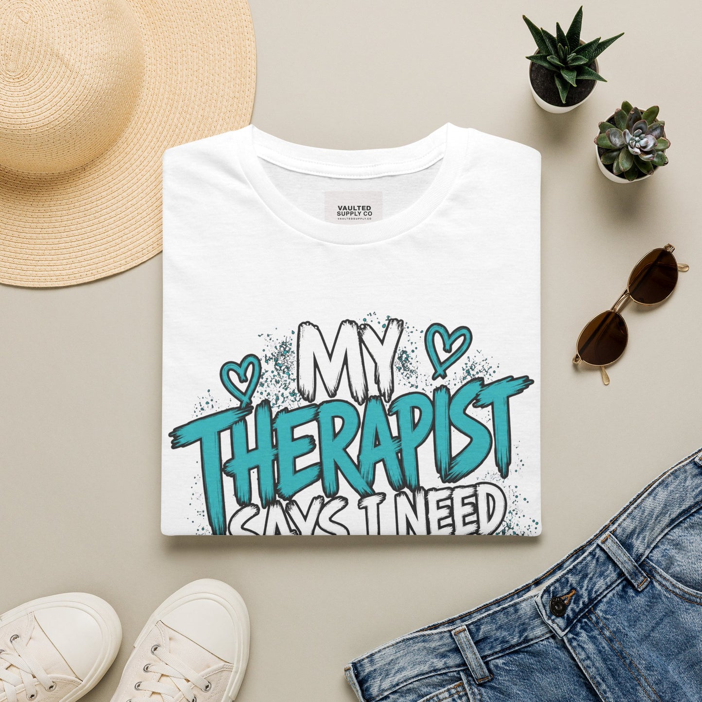 Therapist Says I Need Boundaries T-Shirt
