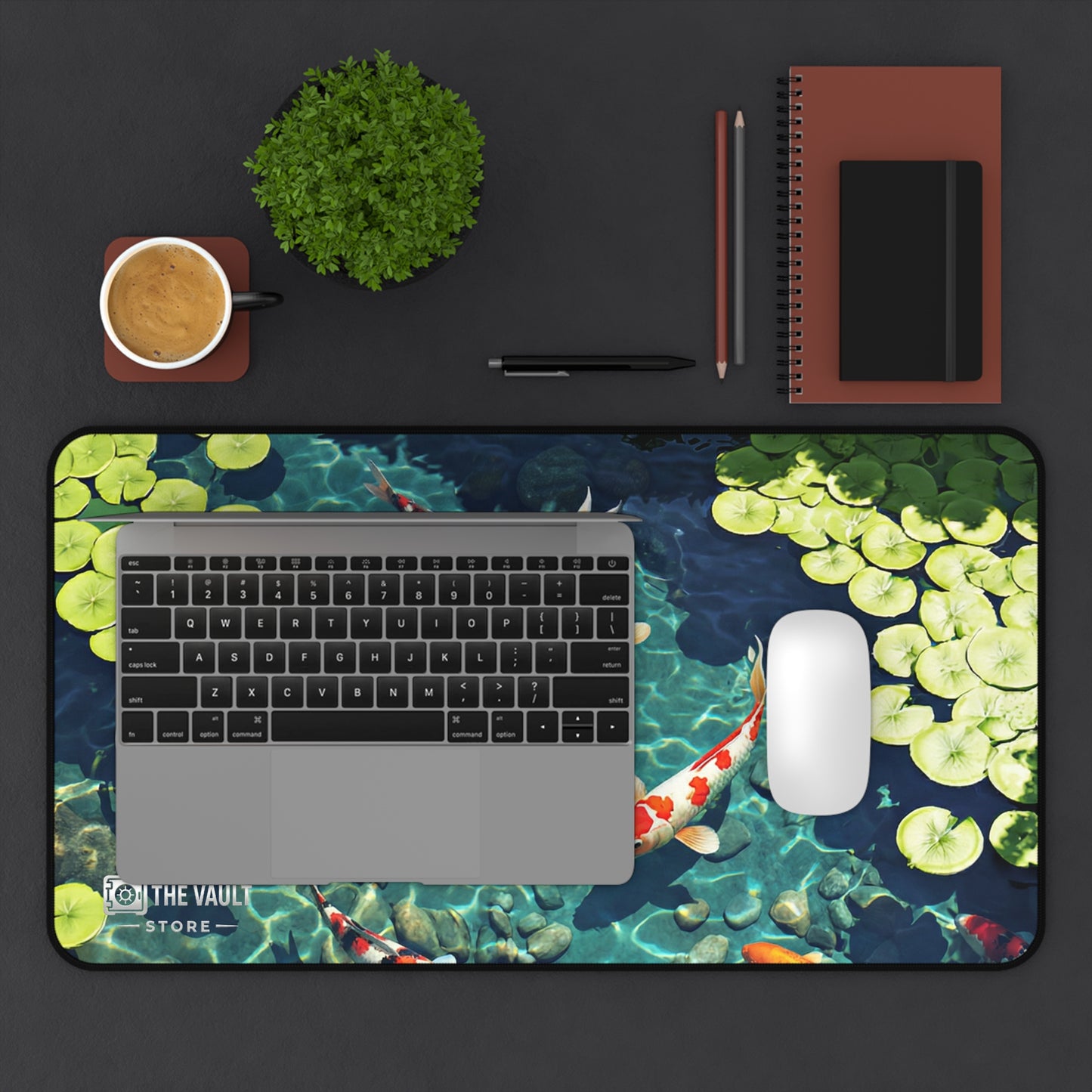Japanese Koi Desk Mat