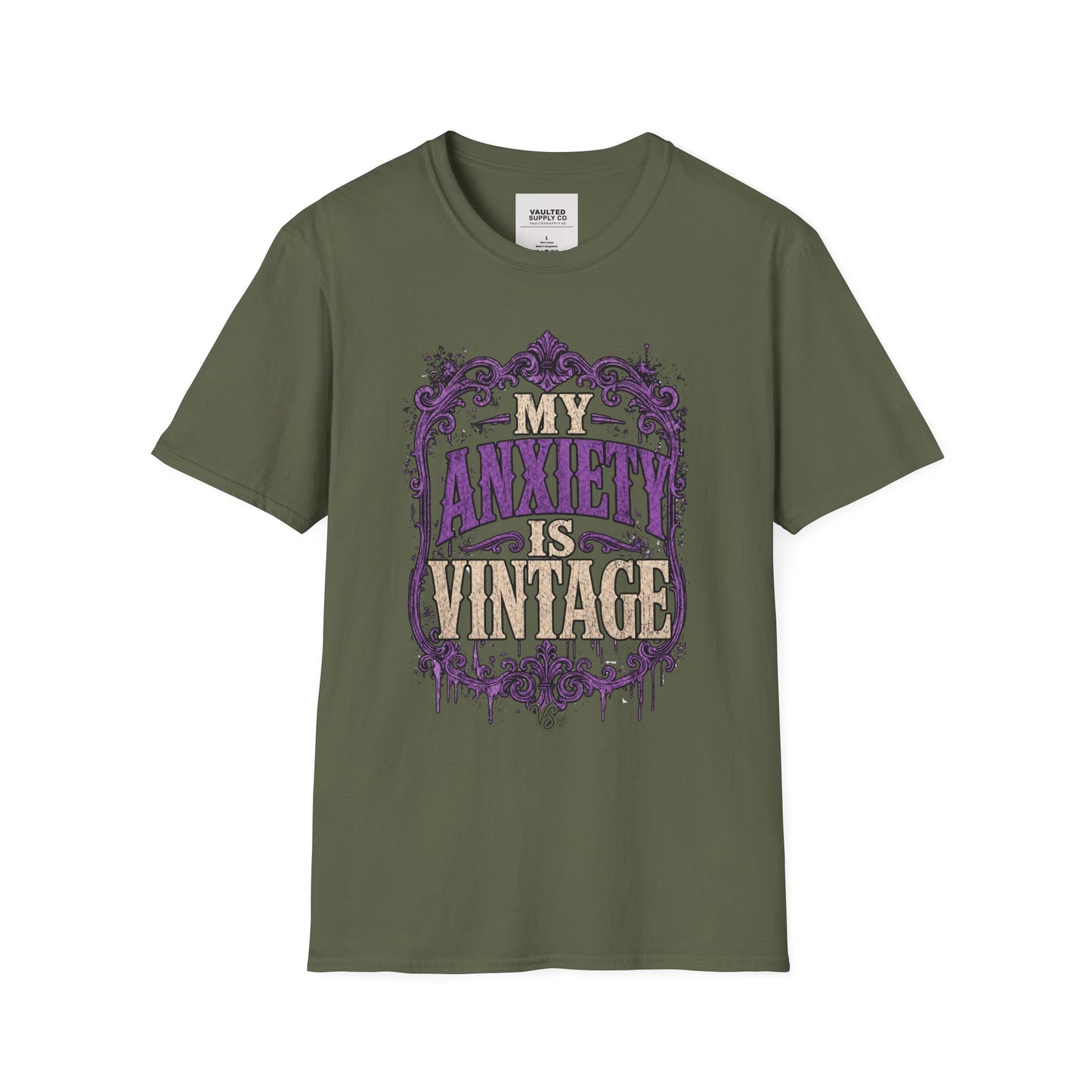 My Anxiety Is Vintage T-Shirt