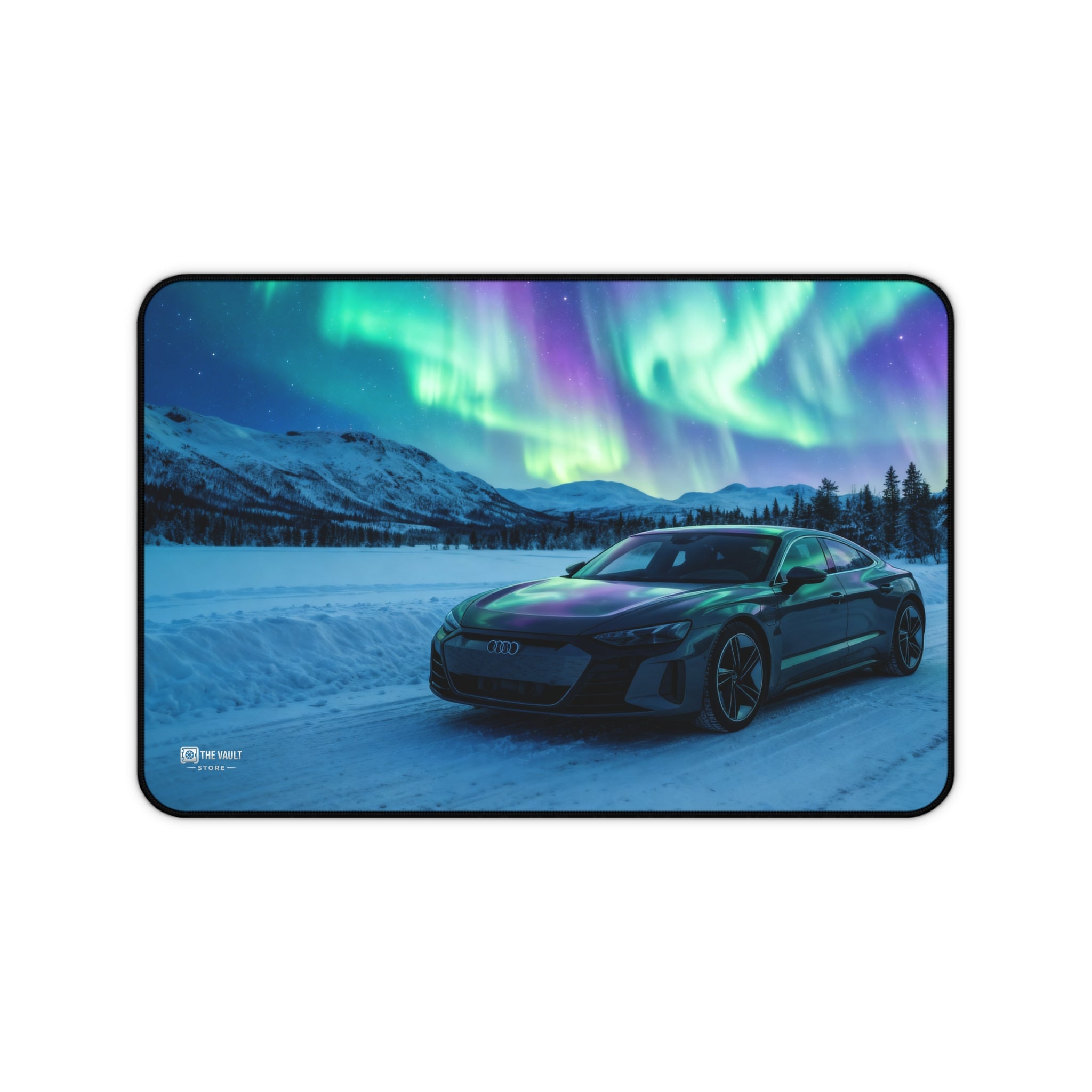 Aurora Borealis Drive Desk Mat