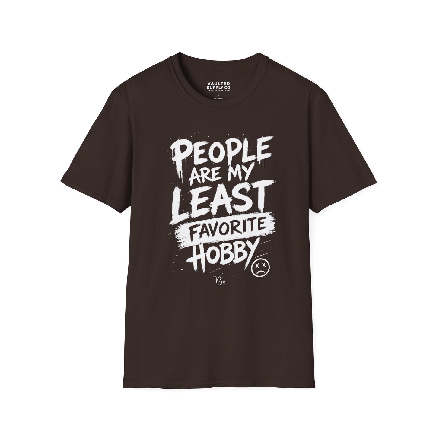 People Are My Least Favorite Hobby T-Shirt — Funny Anti-Social Graphic Tee