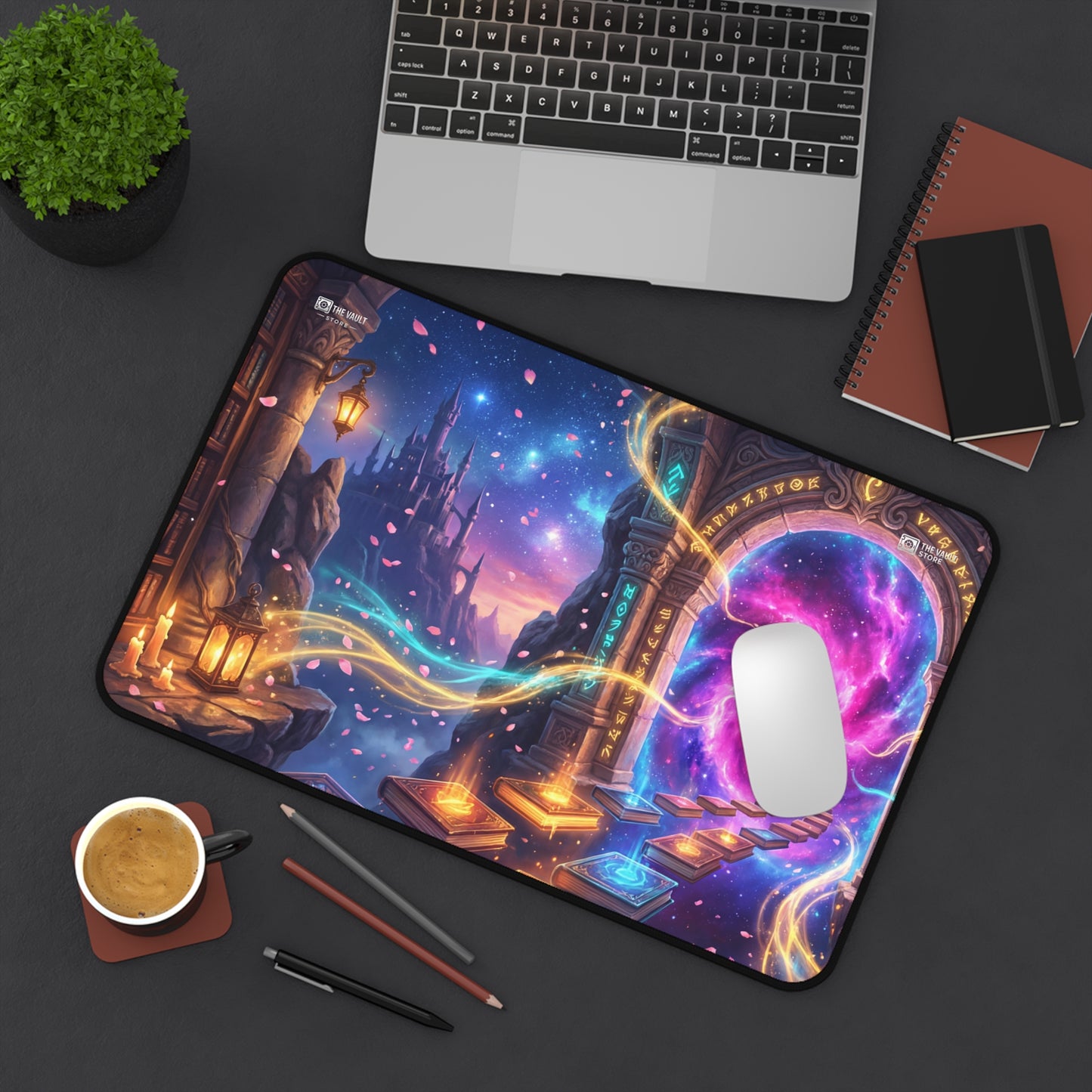 Celestial Knowledge Gateway Desk Mat
