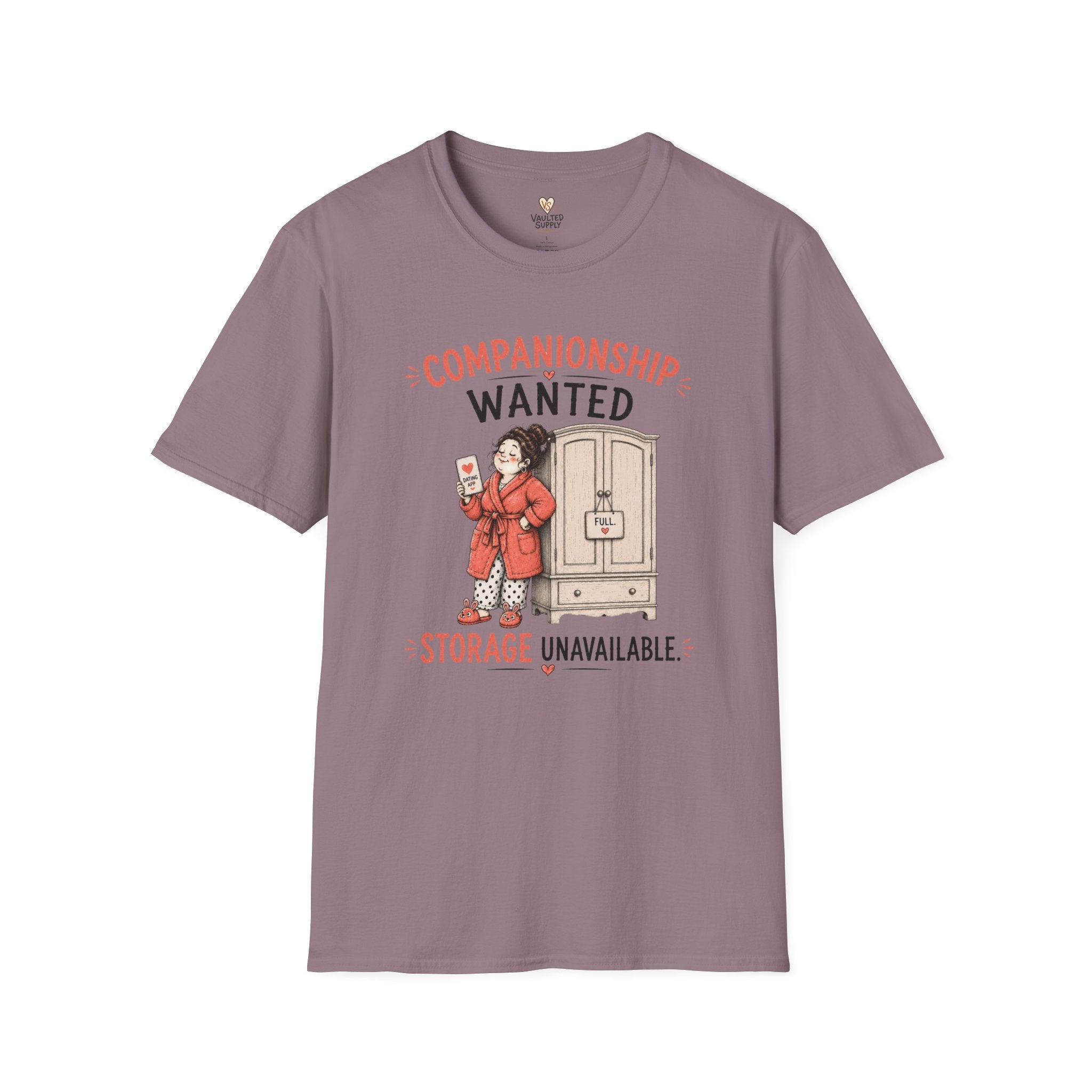 Companionship Wanted Storage Unavailable T-Shirt