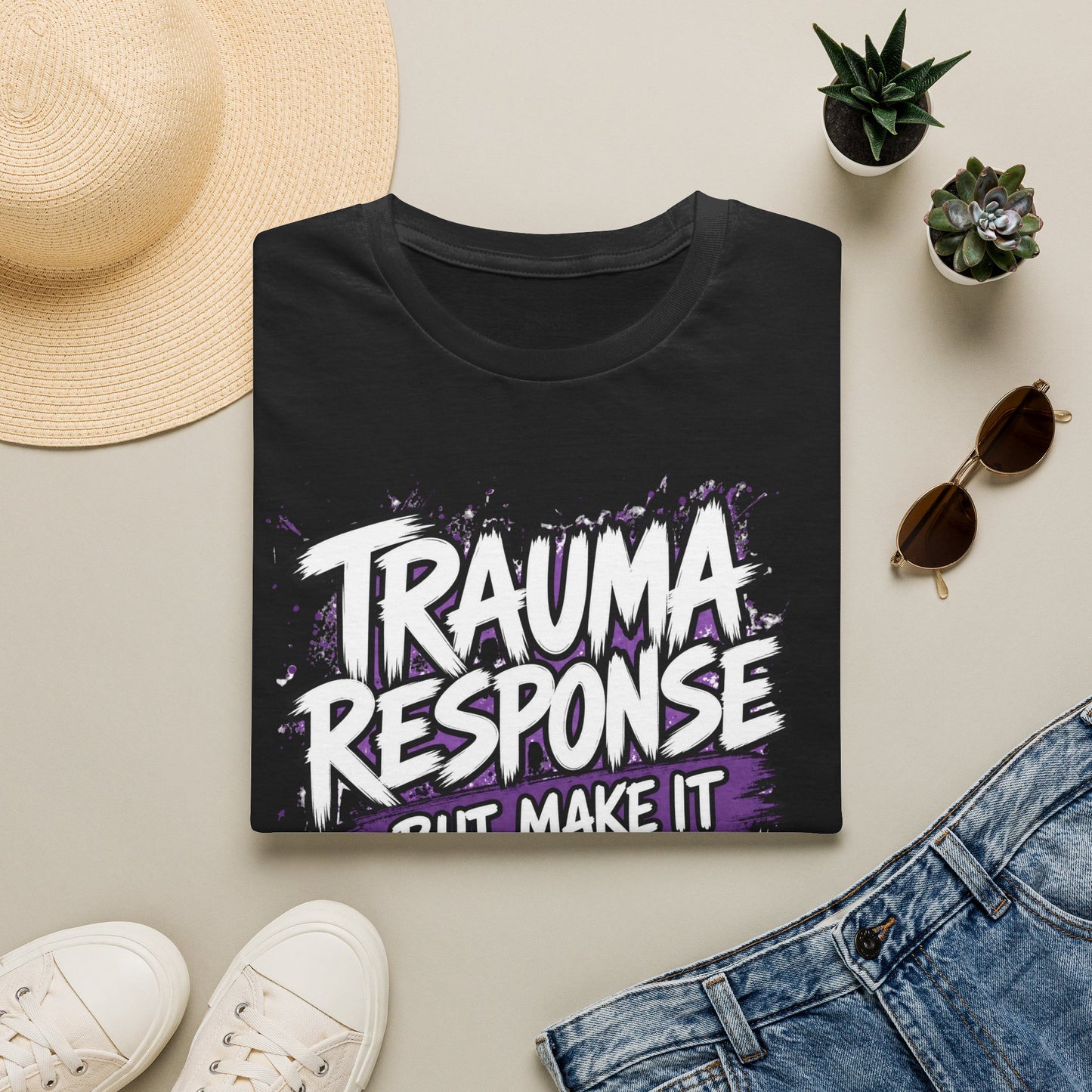 Trauma Response But Make It Fashion T-Shirt