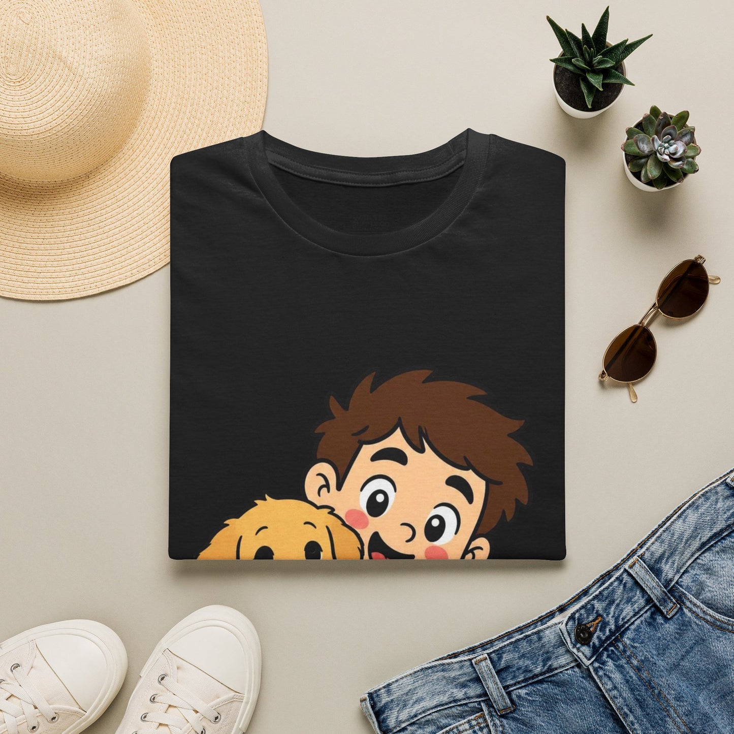I'm With Cat Lady T-Shirt — Cute Cartoon Pet Lover Tee