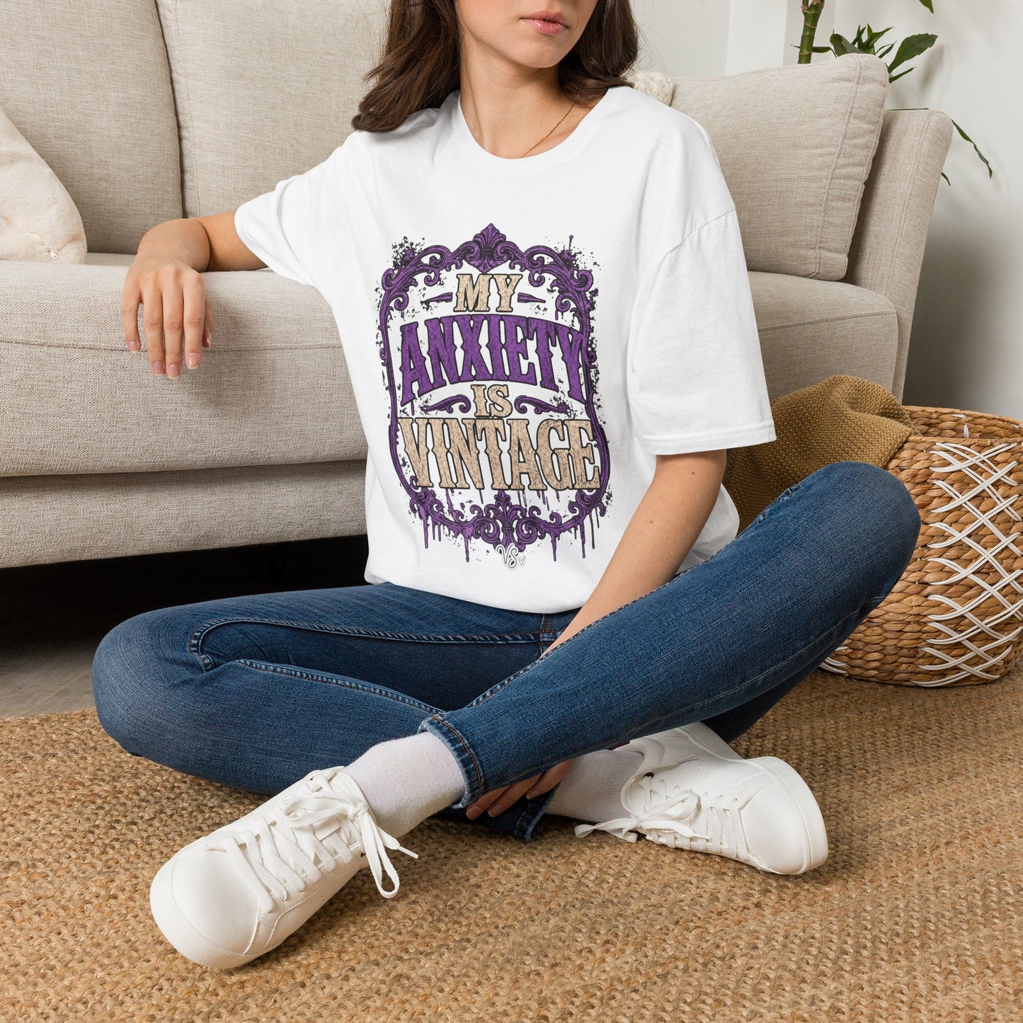 My Anxiety Is Vintage T-Shirt