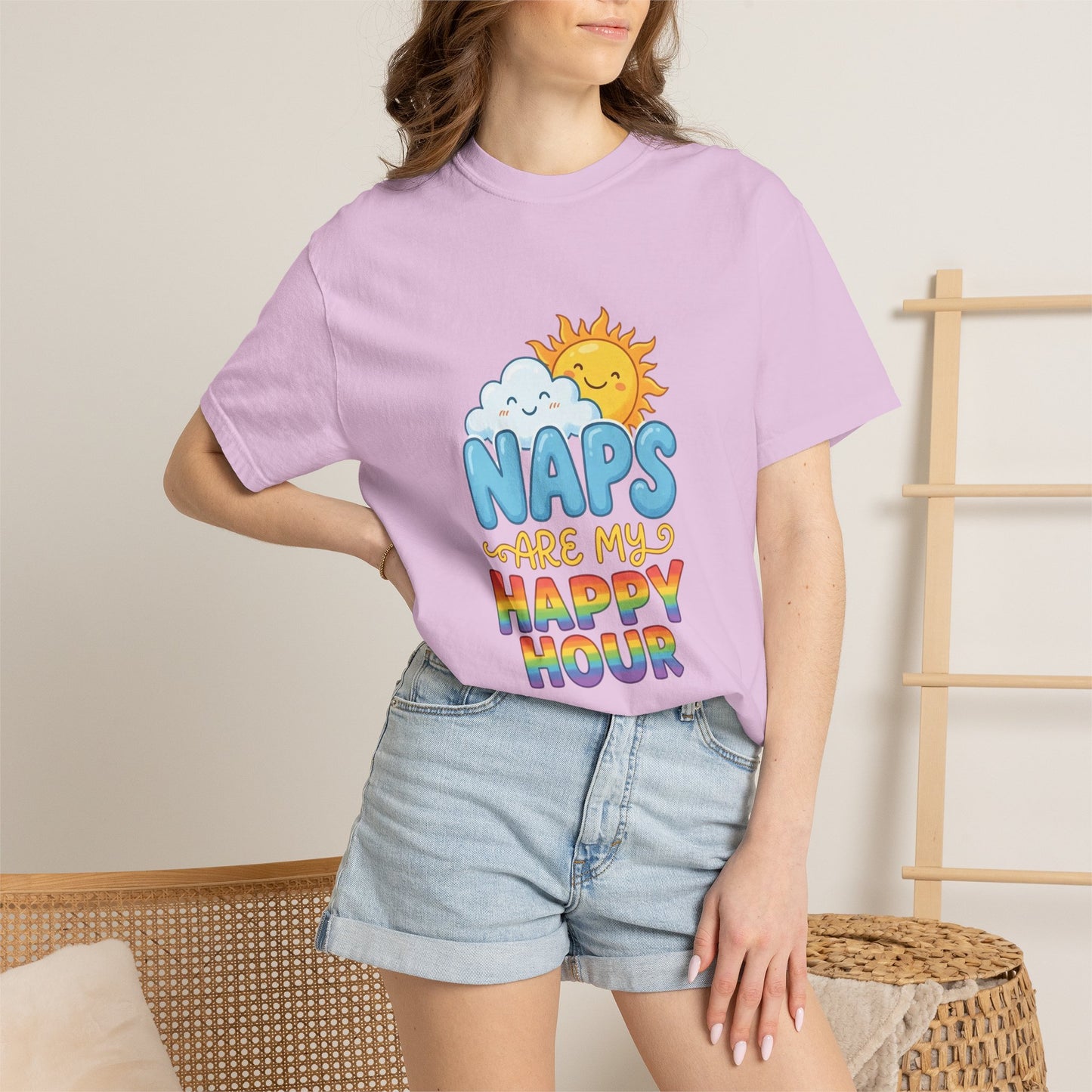 Naps are My Happy Hour T-Shirt