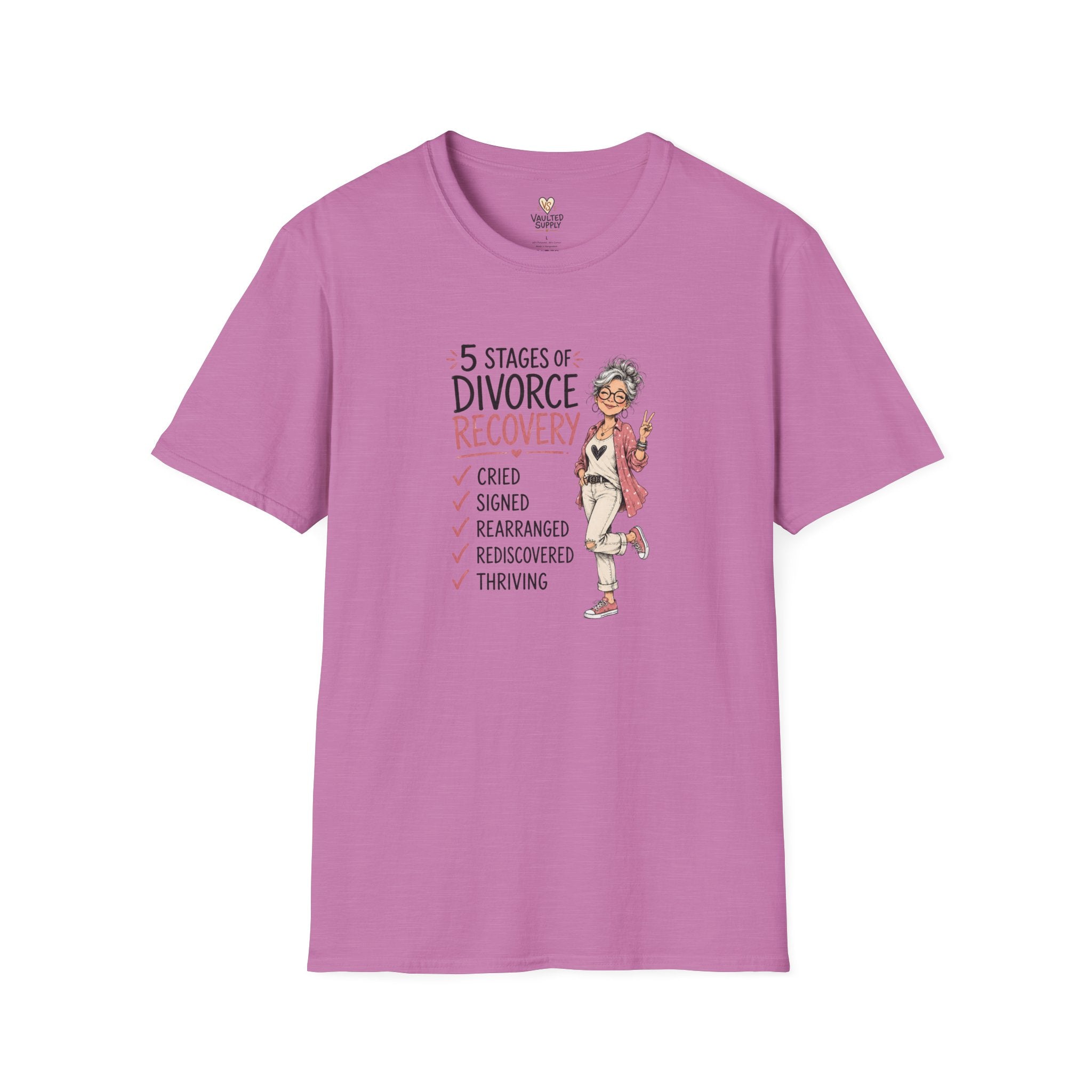 5 Stages of Divorce T-Shirt