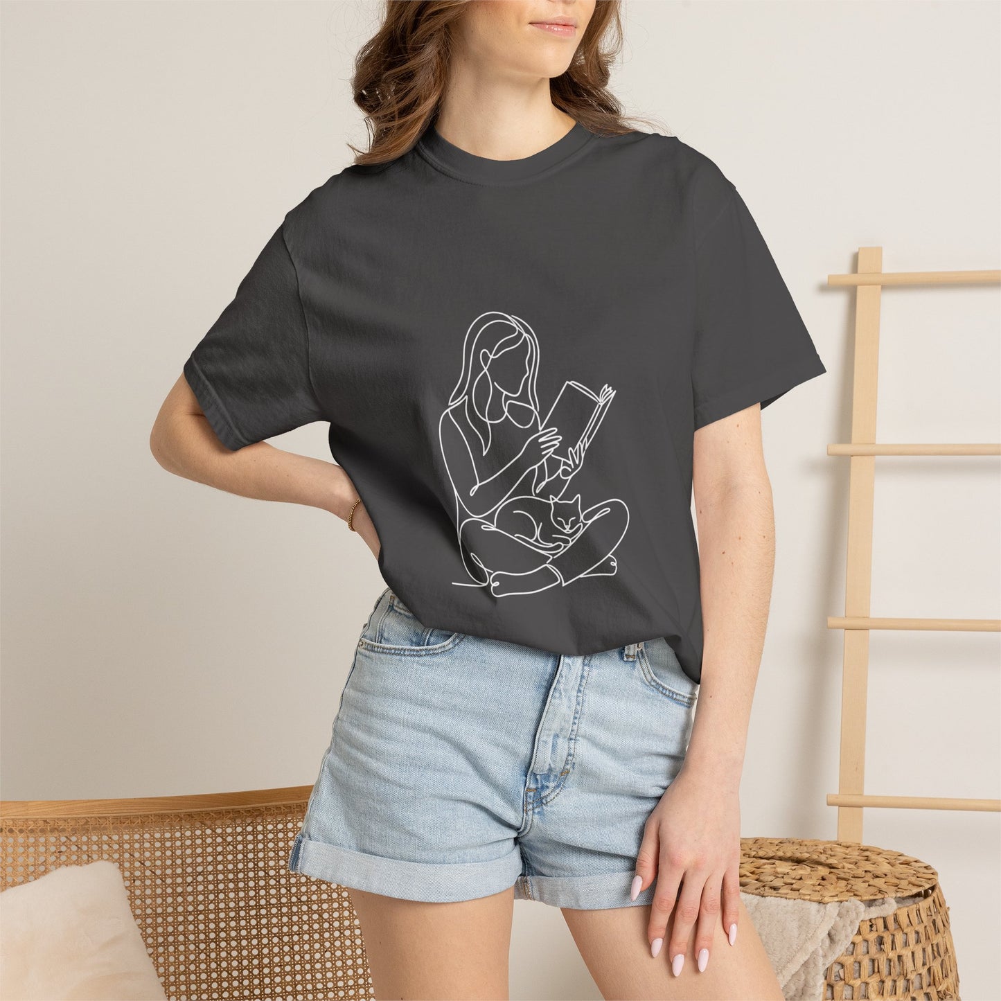 Me and My Cat T-Shirt — Soft Vintage Tee