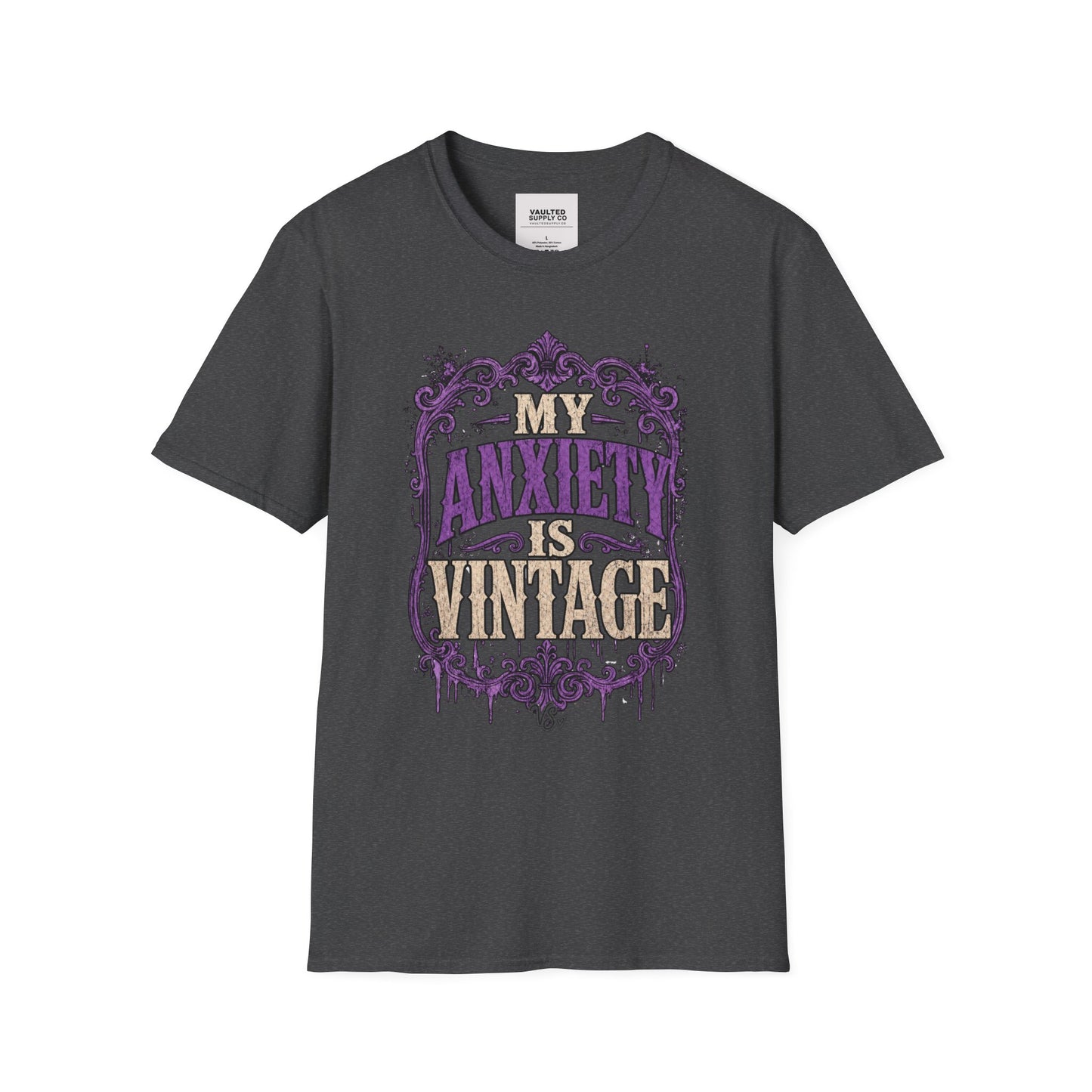 My Anxiety Is Vintage T-Shirt