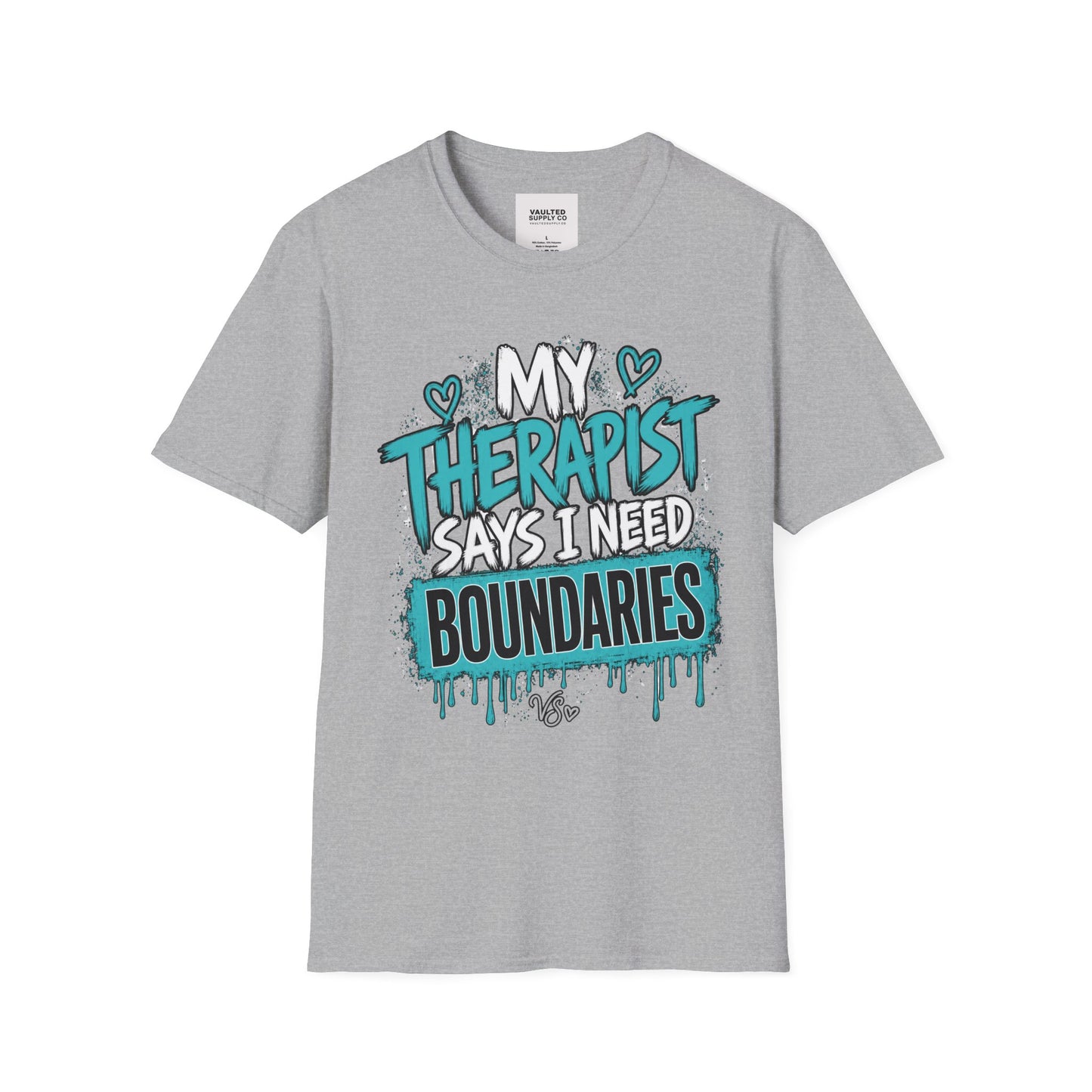 Therapist Says I Need Boundaries T-Shirt