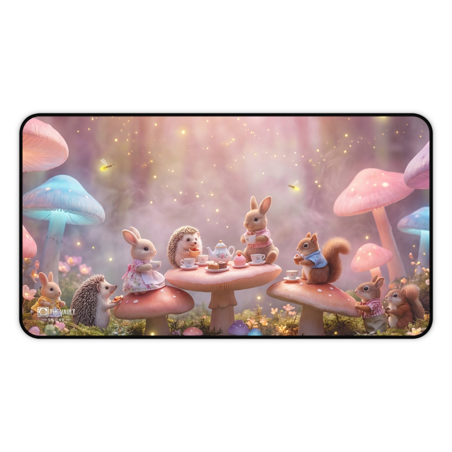 Magical Mushroom Forest Desk Mat