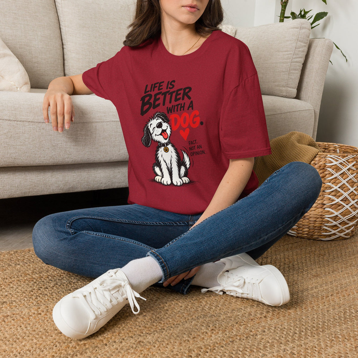Better With Dogs T-Shirt