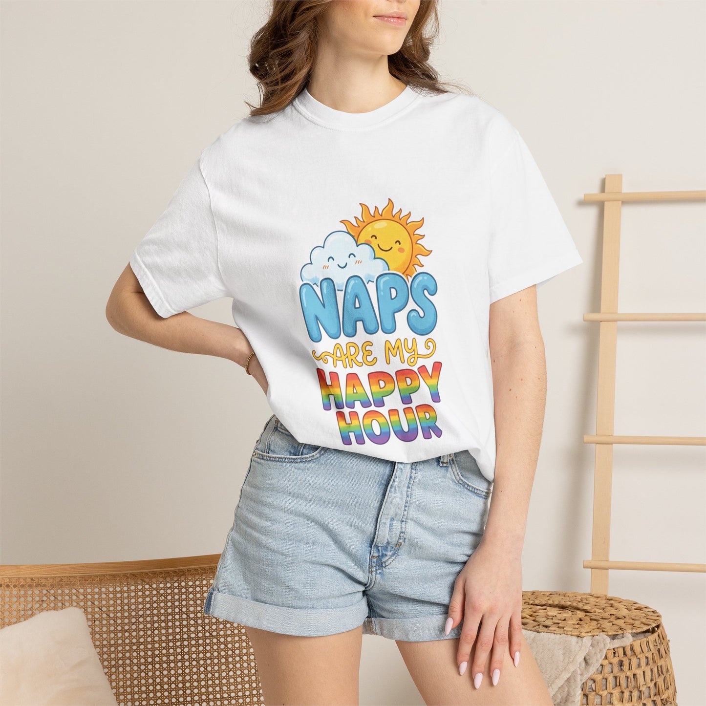 Naps are My Happy Hour T-Shirt