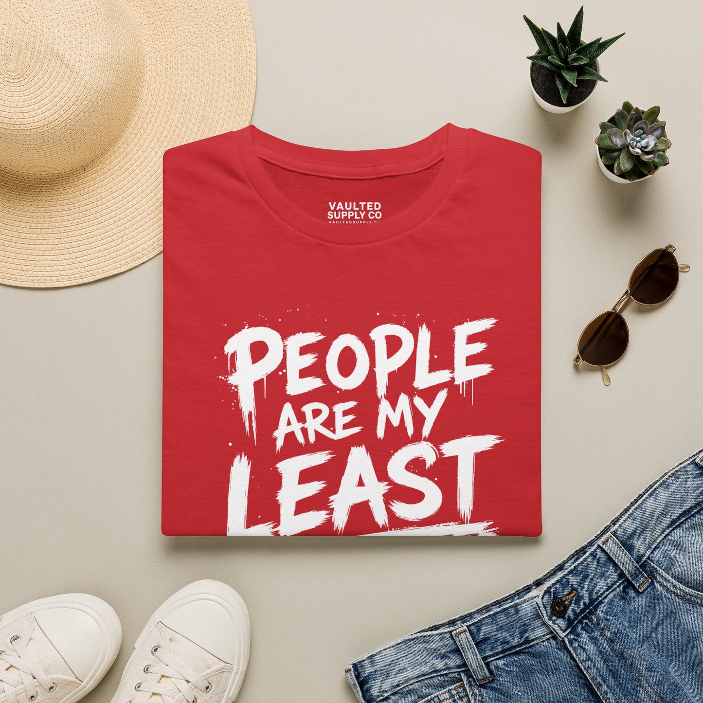 People Are My Least Favorite Hobby T-Shirt — Funny Anti-Social Graphic Tee