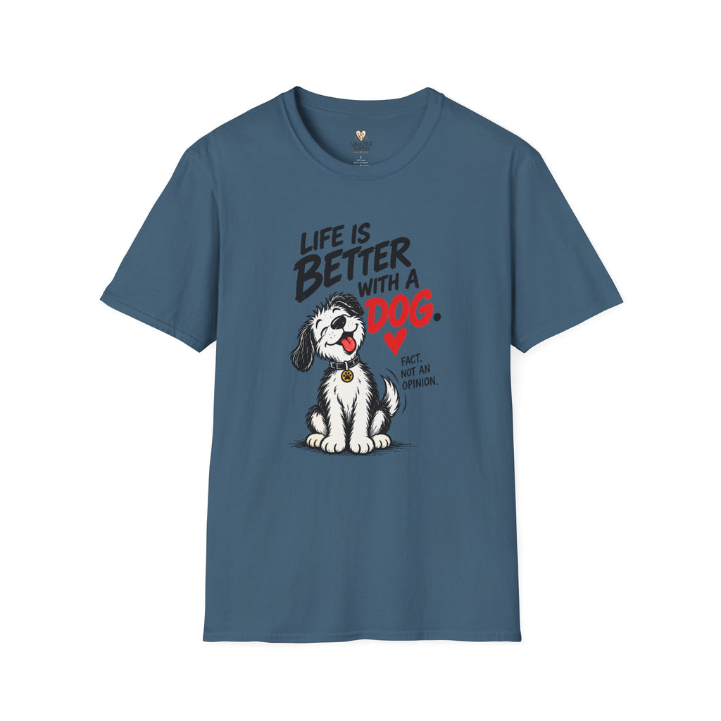 Better With Dogs T-Shirt